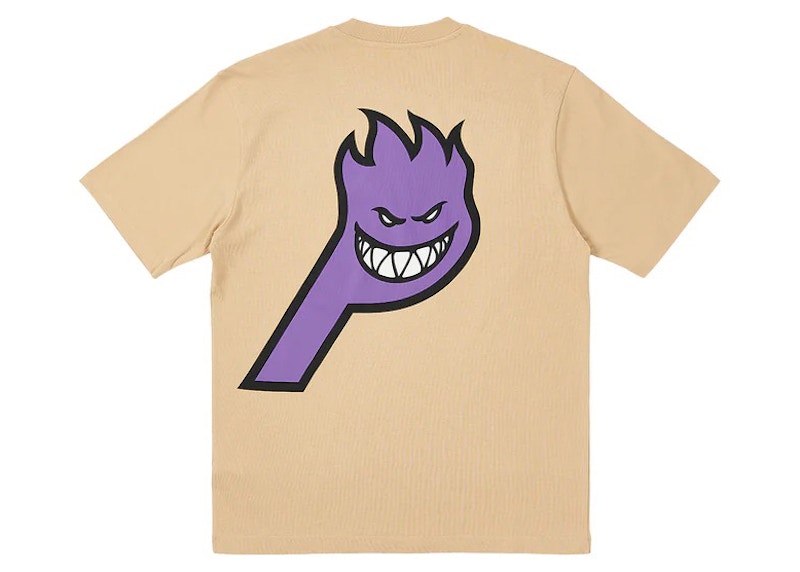 Palace x Spitfire P-Head T-Shirt Sand