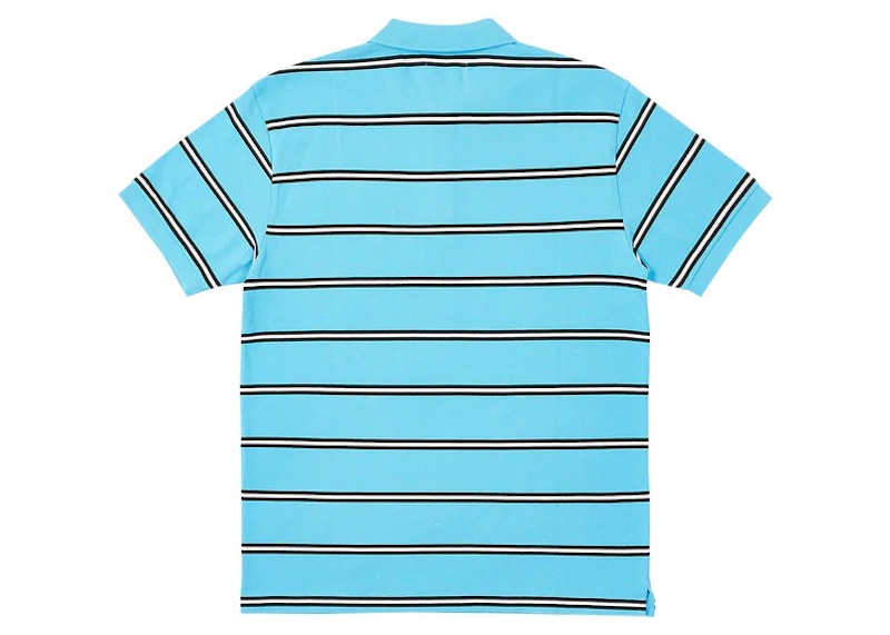 Palace x Spitfire Polo Blue