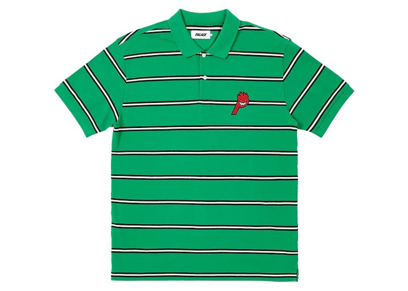 Palace x Spitfire Polo Green