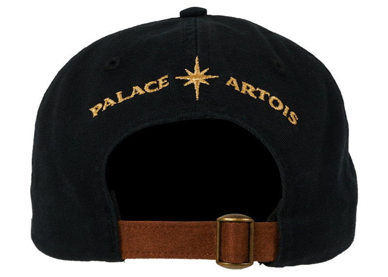 Palace x Stella Artois 6-Panel Black