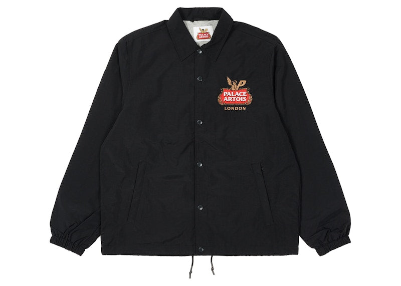 Palace x Stella Artois Coach Jacket Black
