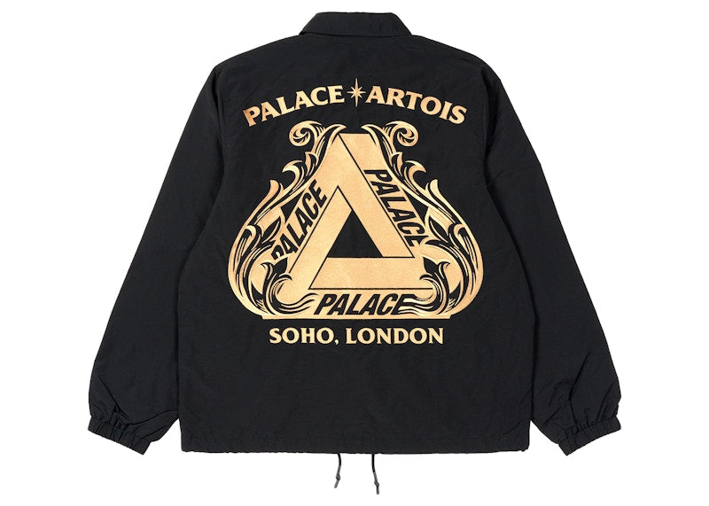 Palace x Stella Artois Coach Jacket Black
