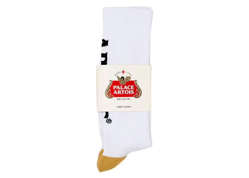 Palace x Stella Artois Court Sock White