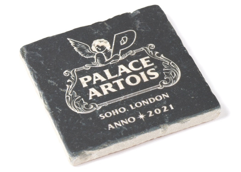 Palace x Stella Artois Stone Coaster Grey