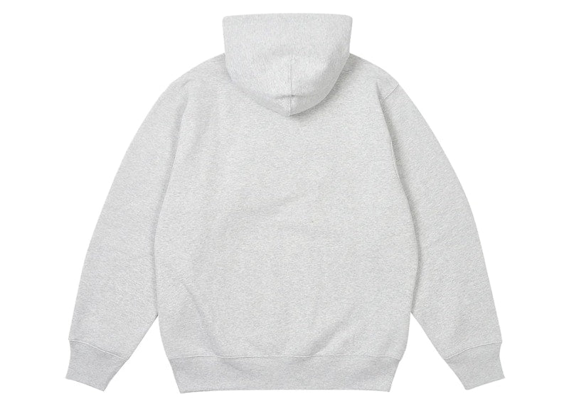 Palace x Thrasher Hood Grey Marl