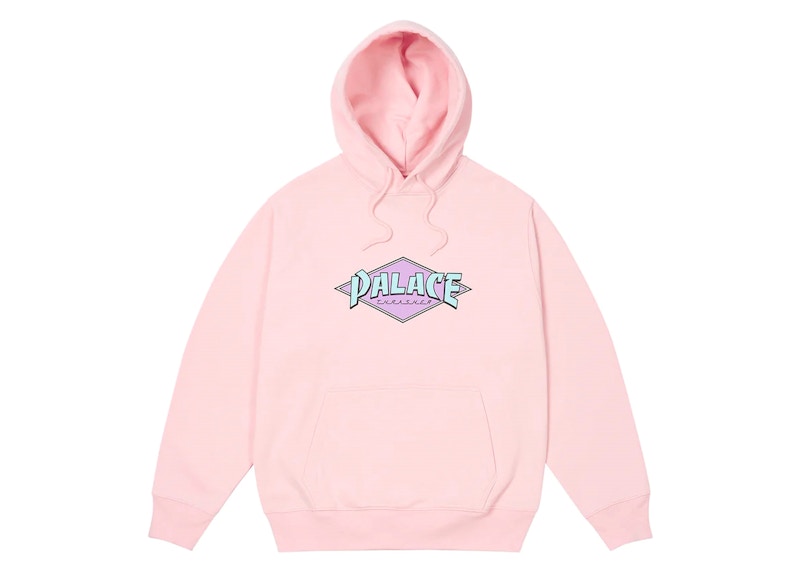 Palace x Thrasher Hood Pink