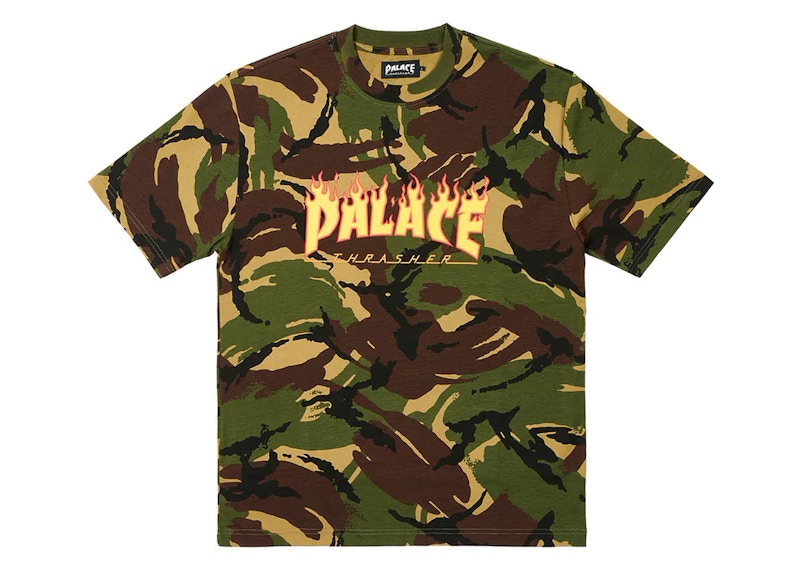Palace x Thrasher T-shirt Camo