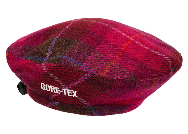 Palace x Vivienne Westwood GORE-TEX Harris Tweed Beret Plaid Pink