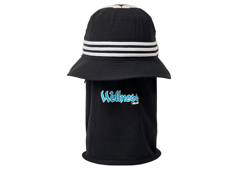Palace x adidas Palaste Yoga Bucket Hat Black