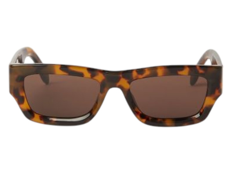 Palm Angels Auberry Sunglasses Havana Brown (PERI048S24PLA0016064)