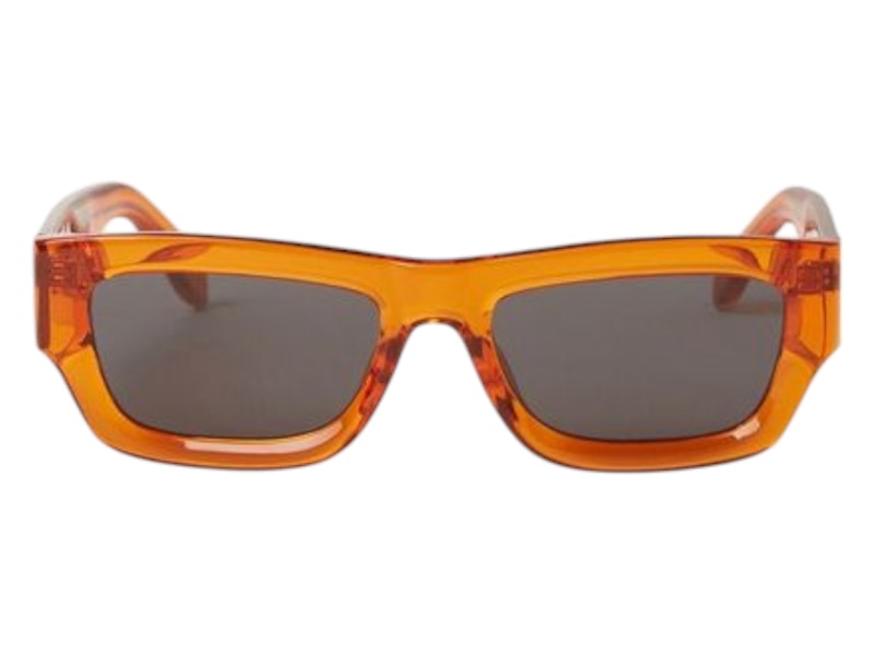Palm Angels Auberry Sunglasses Orange Dark Grey (PERI048S24PLA0012007)