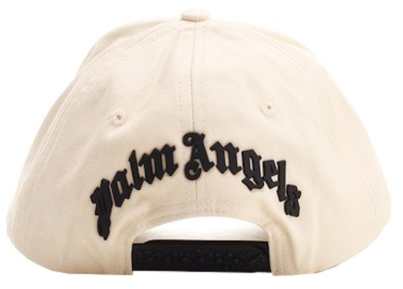 Palm Angels Back Logo Cap Beige/Beige
