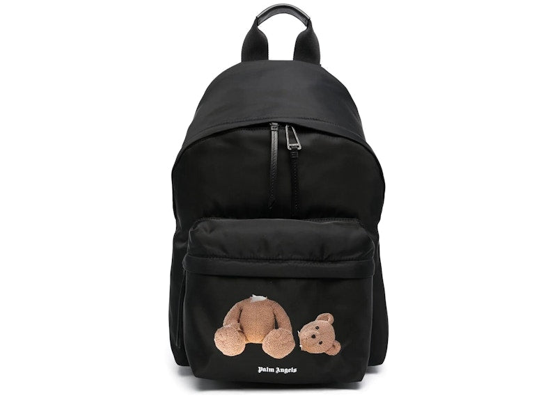 Palm Angels Bear-motif Backpack Black
