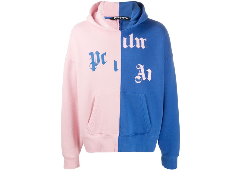 Palm Angels Broken Logo Hoodie Pink