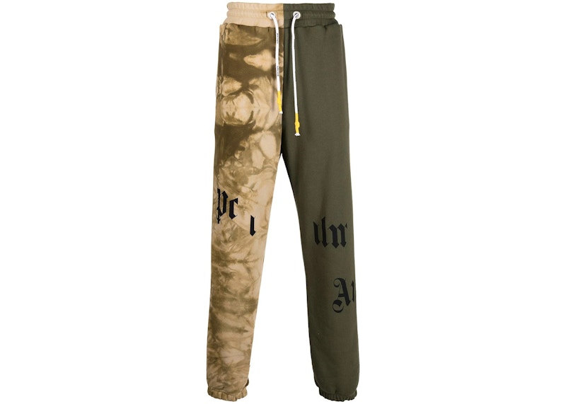 Palm Angels Broken Logo Track Pants Khaki