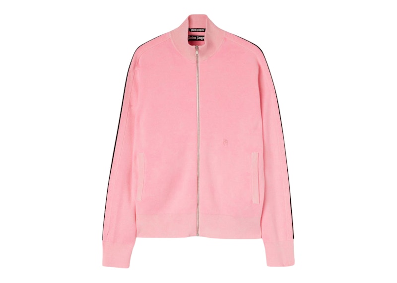 Palm Angels Cashemere Fuchsia Fluo Track Jacket 6803 Fuchsia Fluo/Off White