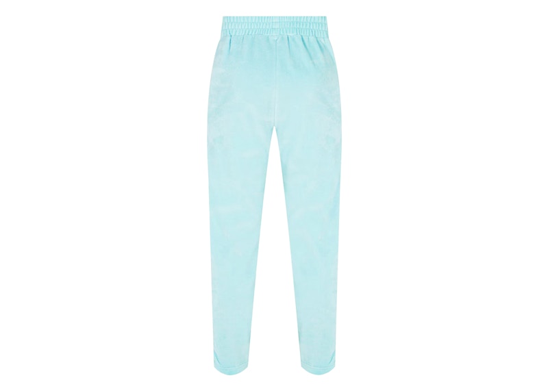 Palm Angels Chenille Classic Track Pants Light Blue/Off White