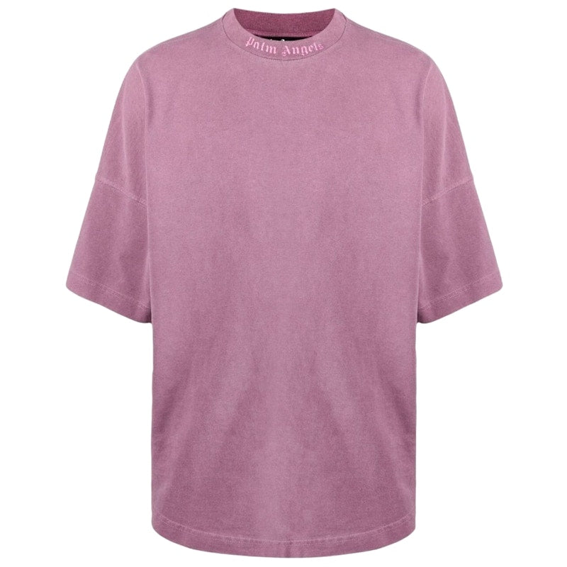 Palm Angels Classic Logo Over Tee Viola