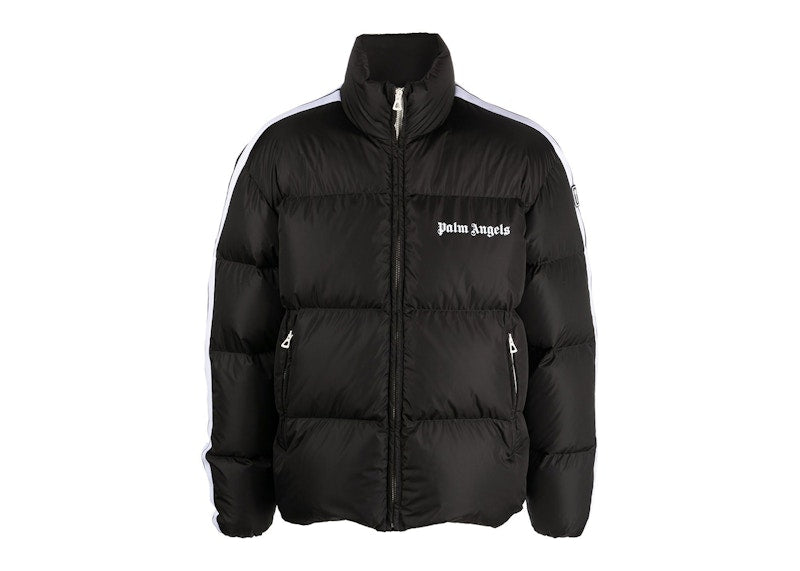 Palm Angels Classic Track Down Jacket Black/White