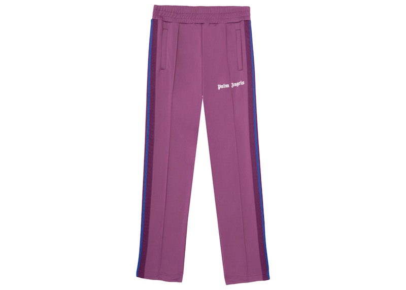 Palm Angels Classic Track Pants Grape/White