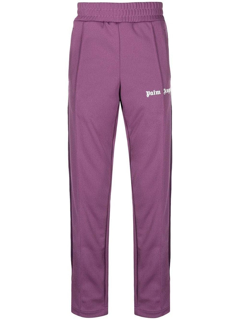 Palm Angels College Track Pants Purple