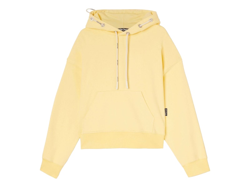 Palm Angels Cord Hoodie Yellow/Black