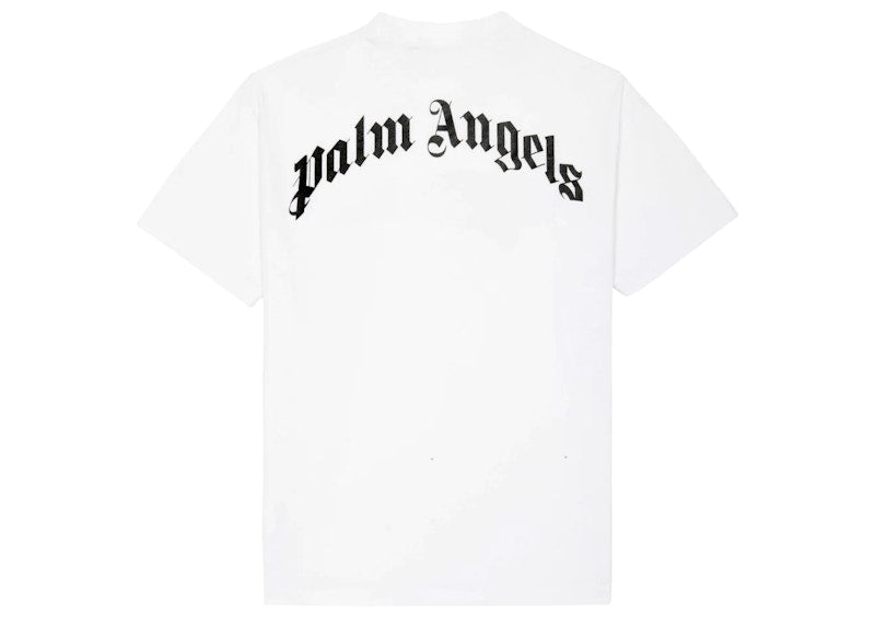 Palm Angels Crocodile Print T-shirt White