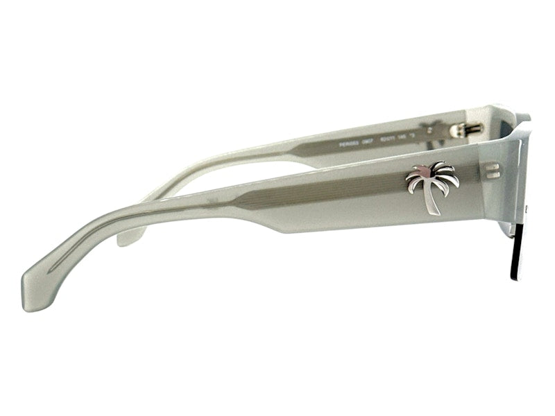 Palm Angels Drain Sunglasses Grey Dark Grey (PERI053S24PLA0010907)