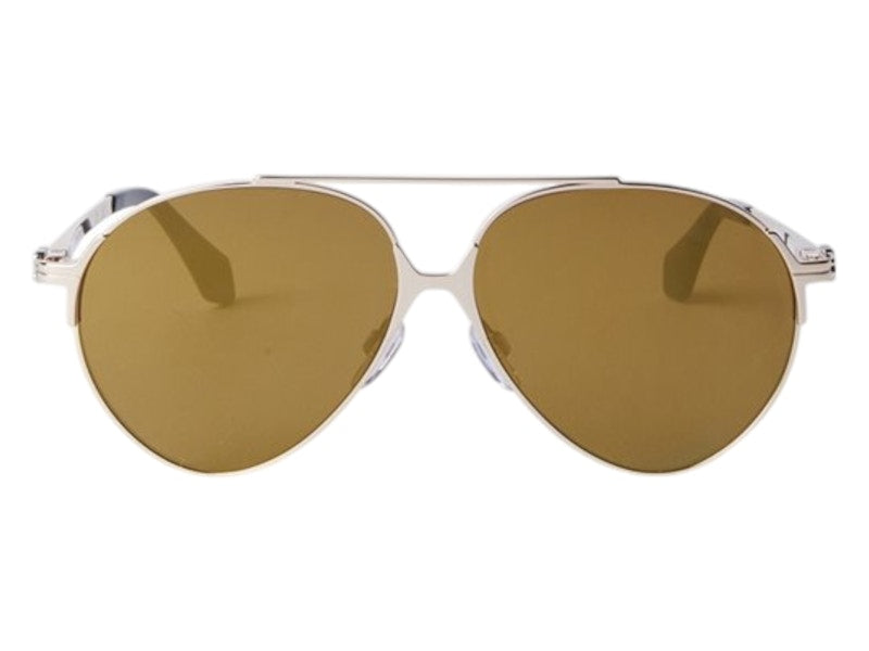 Palm Angels Elkton Gold Sunglasses Gold Gold (PERI060S24MET0017676)