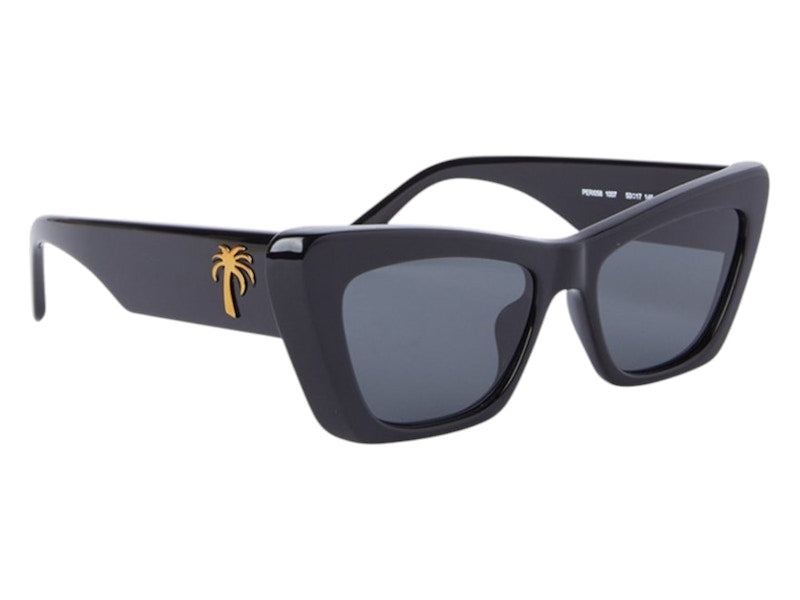 Palm Angels Fairfield Sunglasses Black Dark Grey (PERI058S24PLA0011007)