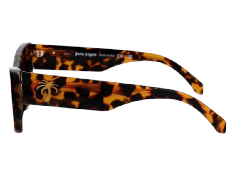 Palm Angels Fairfield Sunglasses Havana Brown (PERI058S24PLA0016064)