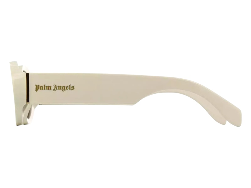 Palm Angels Gilroy Sunglasses White Dark Grey (PERI051S24PLA0010107)
