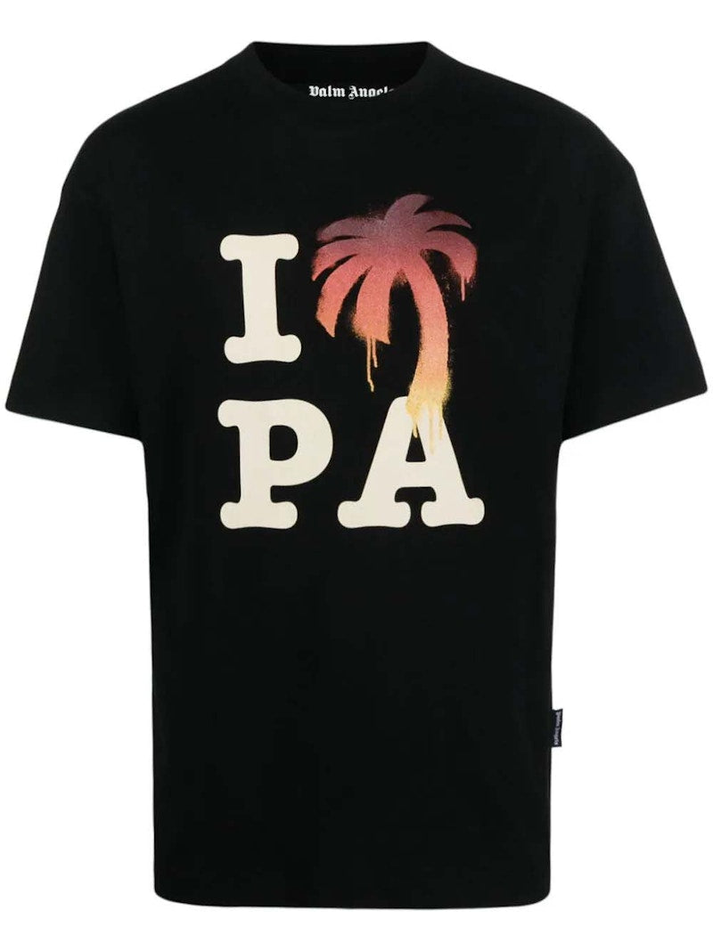 Palm Angels I Love PA Tee Black