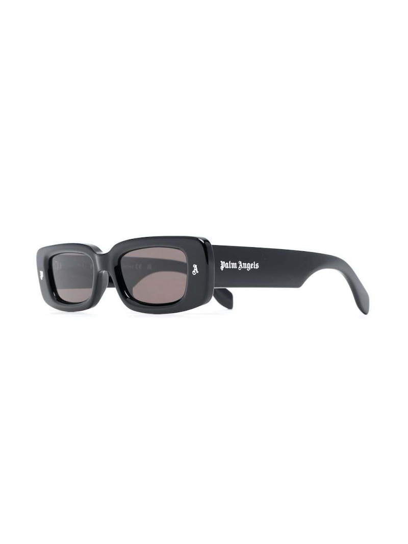 Palm Angels Lala Rectangle-Frame Sunglasses Black