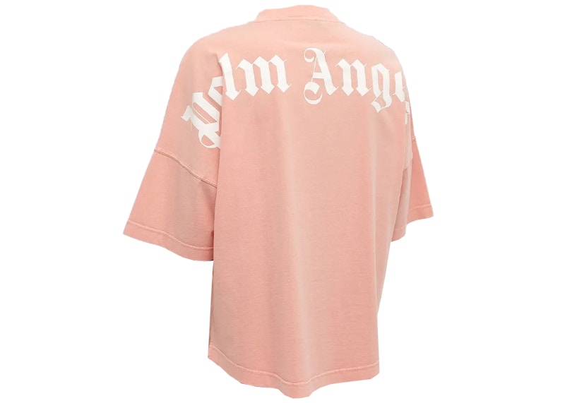 Palm Angels Logo Print T-shirt Pink