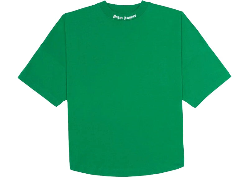 Palm Angels Logo T-shirt Forest Green