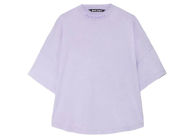 Palm Angels Logo T-shirt Lilac