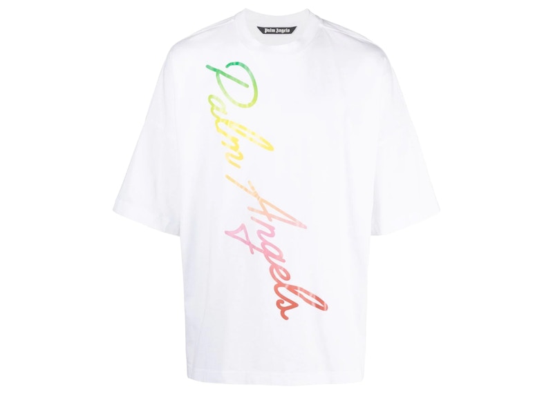 Palm Angels Miami Logo T-shirt White