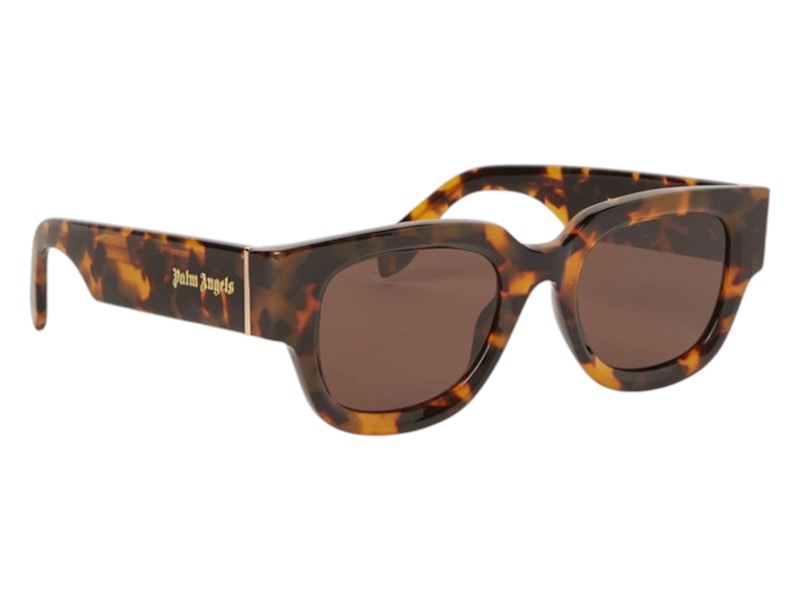 Palm Angels Monterey Sunglasses Havana Brown (PERI050S24PLA0016064)