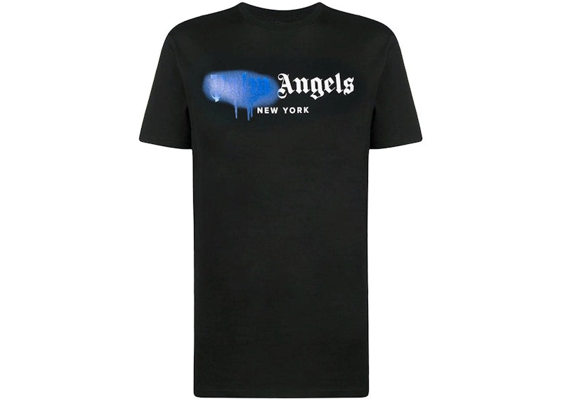 Palm Angels New York Sprayed Logo T-shirt Black