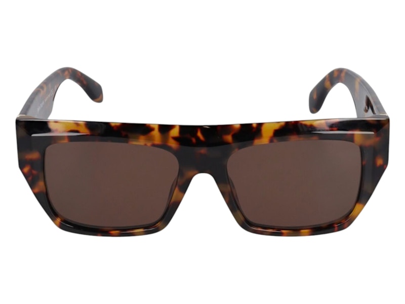 Palm Angels Niland Sunglasses Havana Brown (PERI052S24PLA0016064)