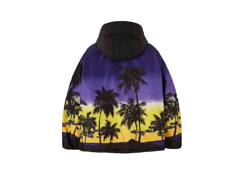Palm Angels Palm Sunset Track Ski Jacket Purple/Black/Multi