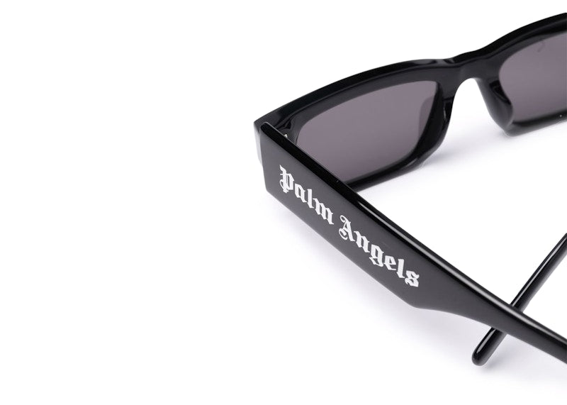 Palm Angels Palm Rectangle Frame Sunglasses Black Grey (PERI002Y21PLA0011007)