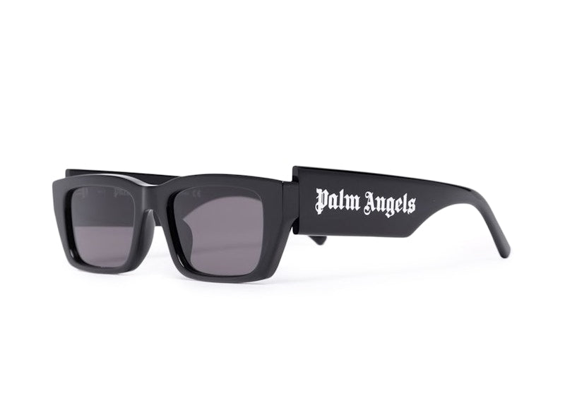 Palm Angels Palm Rectangle Frame Sunglasses Black Grey (PERI002Y21PLA0011007)