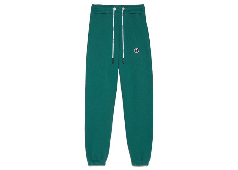 Palm Angels Palm Tree Sweatpants Forest Green