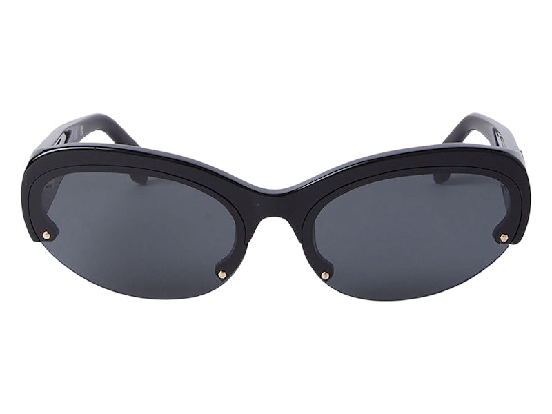 Palm Angels Palmdale Sunglasses Black Dark Grey (PERI054S24PLA0011007)
