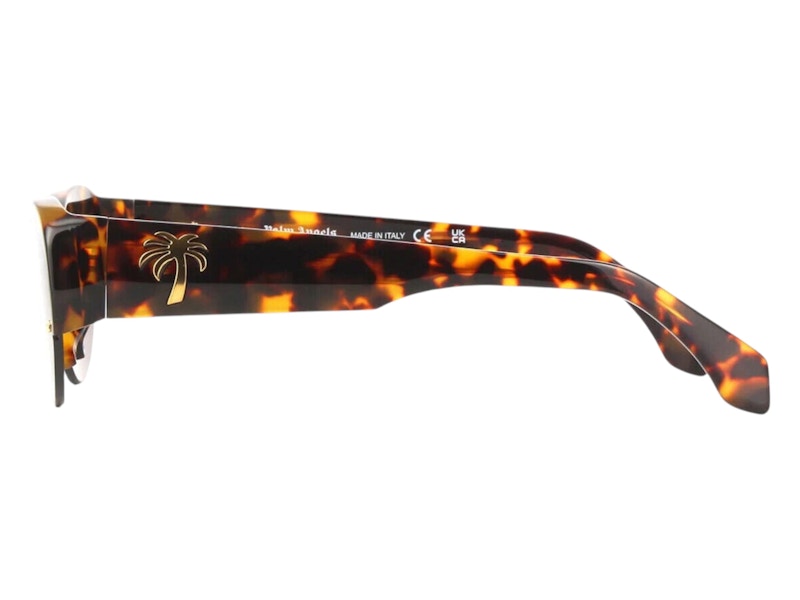 Palm Angels Palmdale Sunglasses Havana Brown (PERI054S24PLA0016064)