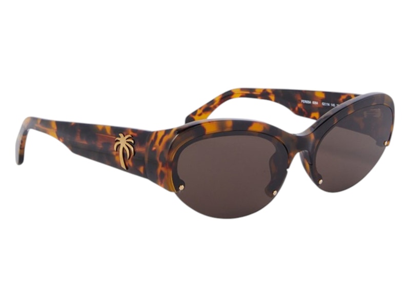 Palm Angels Palmdale Sunglasses Havana Brown (PERI054S24PLA0016064)