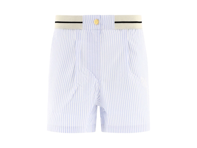 Palm Angels Palms Stripes Boxer Shorts Blue