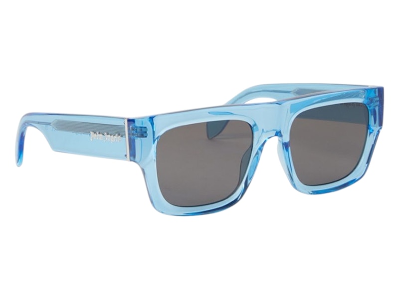 Palm Angels Pixley Sunglasses Crystal Dark Grey (PERI049S24PLA0014907)